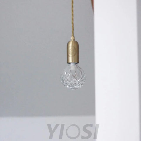 Crystal Bulb LED Pendant - Bulb-1-Yiosilamp