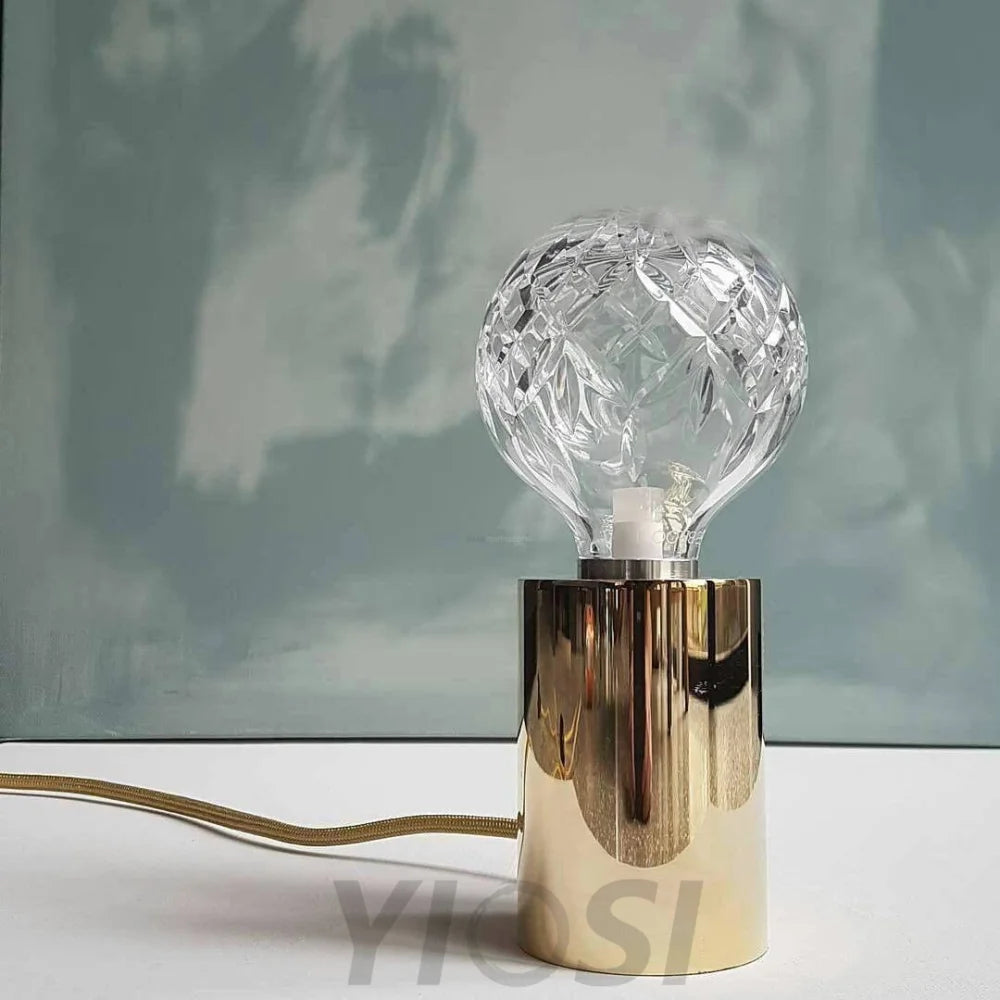 Crystal Bulb Table Lamp ∅ 3.5″ - Unknown-1-Yiosilamp