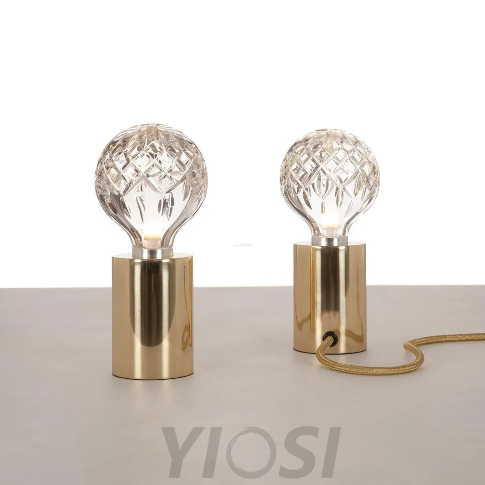 Crystal Bulb Table Lamp ∅ 3.5″ - Unknown-1-Yiosilamp