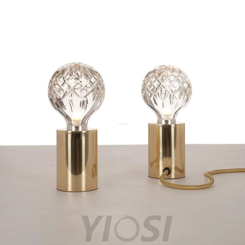 Crystal Bulb Table Lamp ∅ 3.5″ - Unknown-1-Yiosilamp