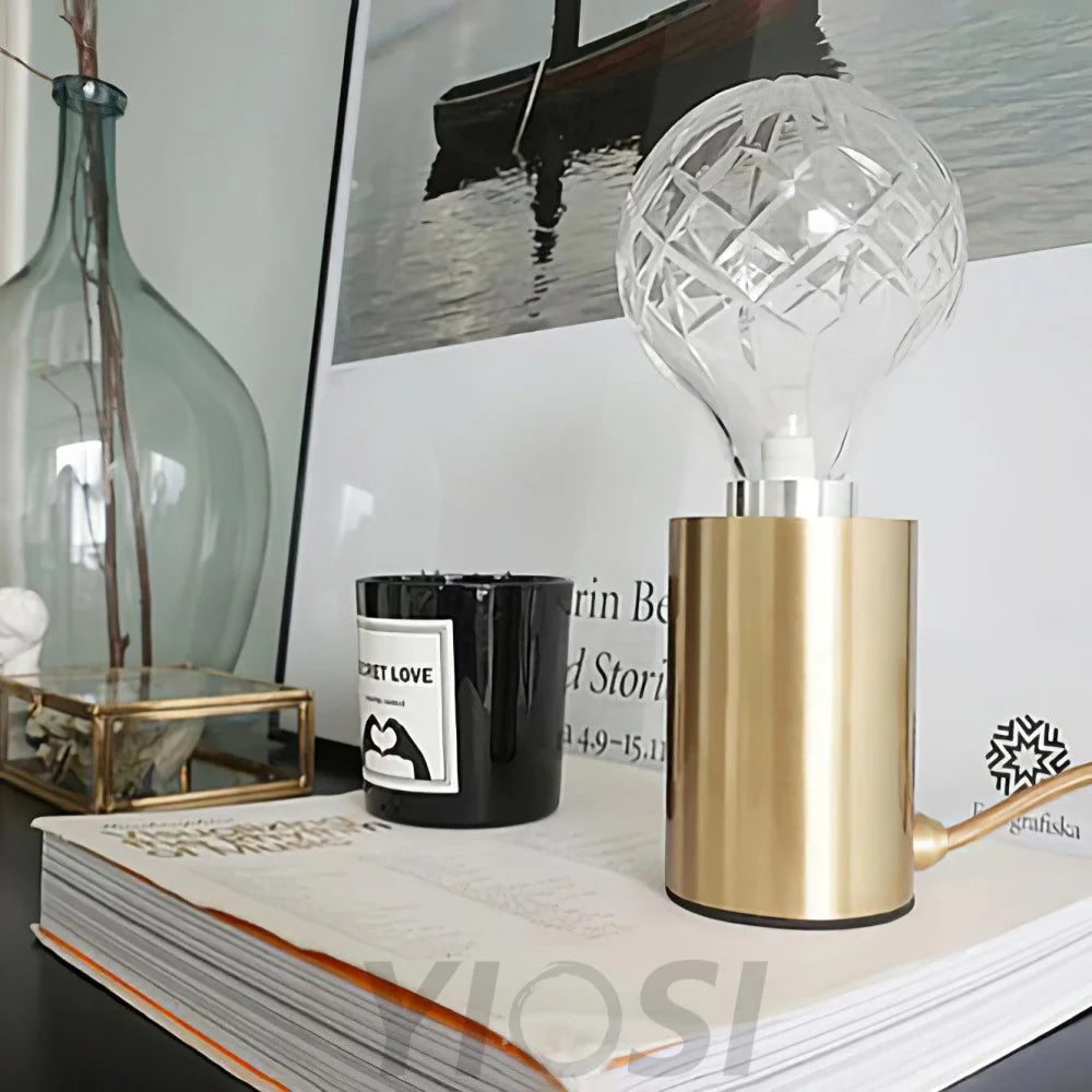 Crystal Bulb Table Lamp ∅ 3.5″ - Unknown-1-Yiosilamp