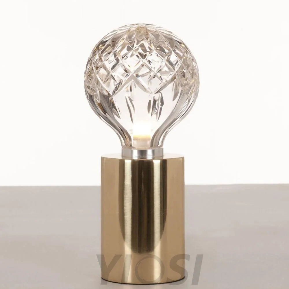 Crystal Bulb Table Lamp ∅ 3.5″ - Unknown-1-Yiosilamp