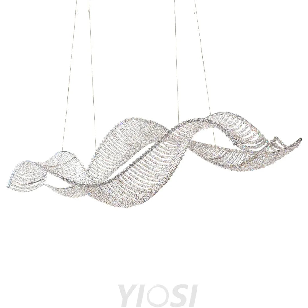 Alon Crystal Chandelier Luxury LED Pendant Light