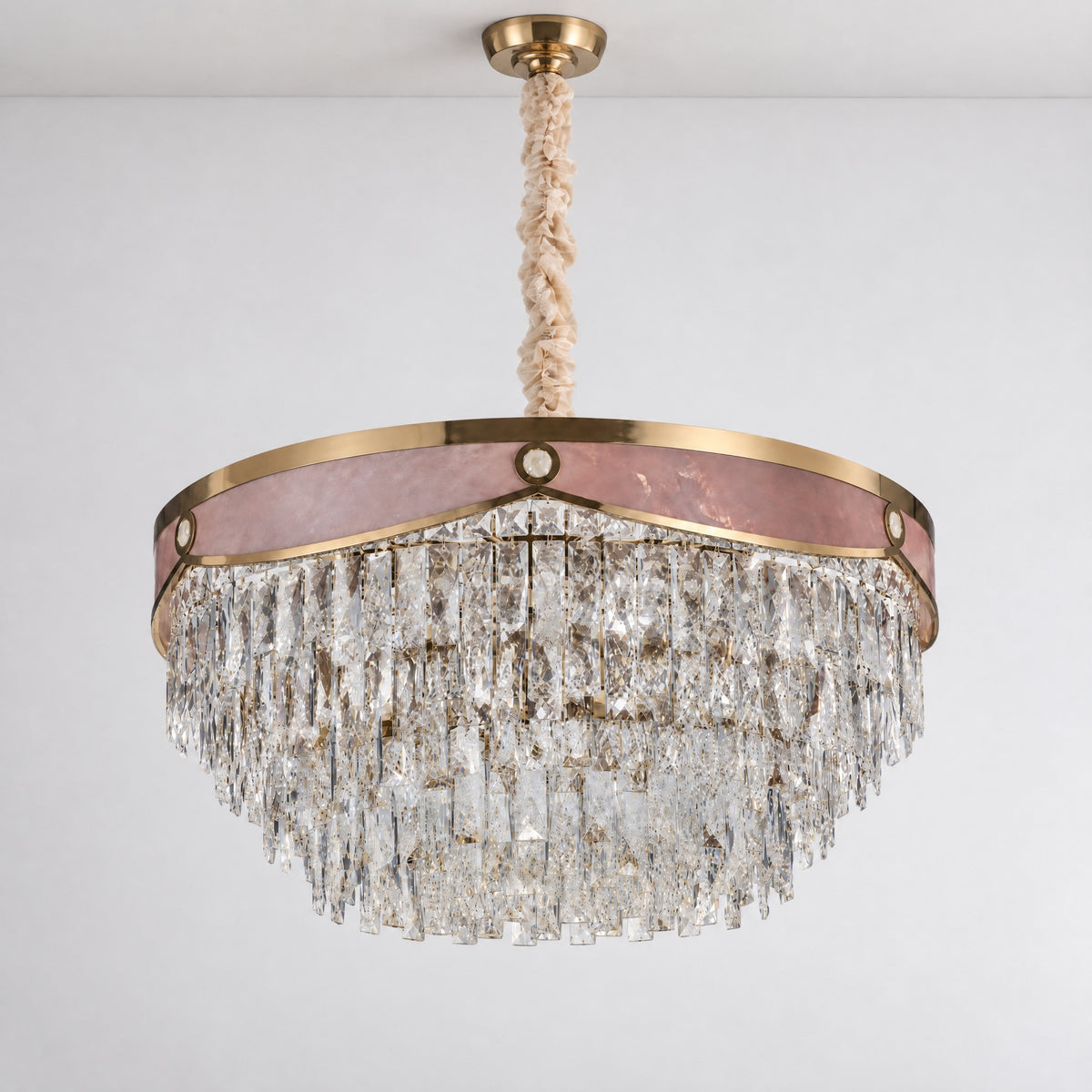 Crystal Chandelier – lights off