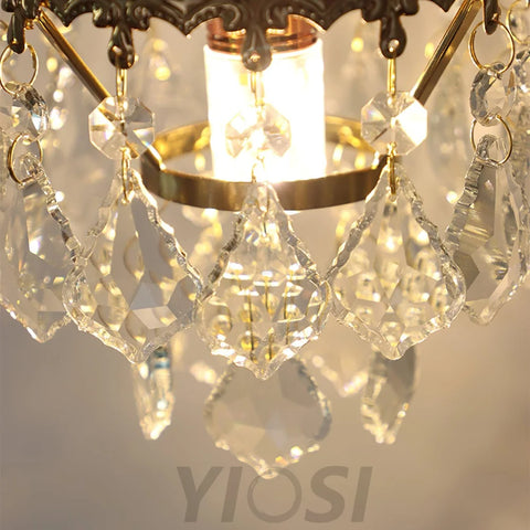 Crystal Crown Sconce  Φ 6.7 - Yiosilamp