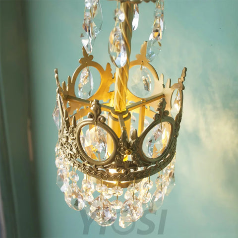 Crystal Crown Sconce  Φ 6.7 - Yiosilamp