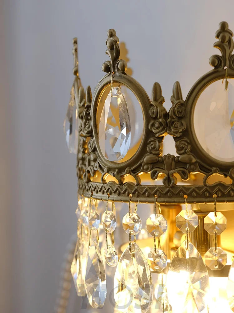 Crystal Crown Sconce  Φ 6.7 - Yiosilamp