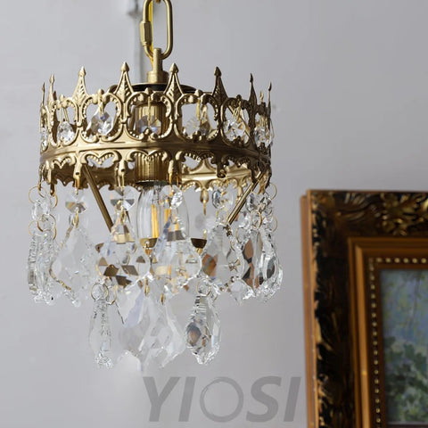 Crystal Crown Sconce  Φ 6.7 - Yiosilamp