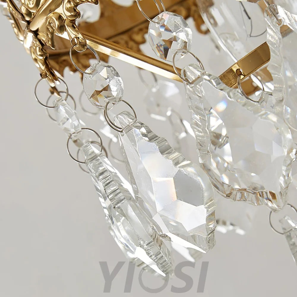 Crystal Crown Sconce  Φ 6.7 - Yiosilamp