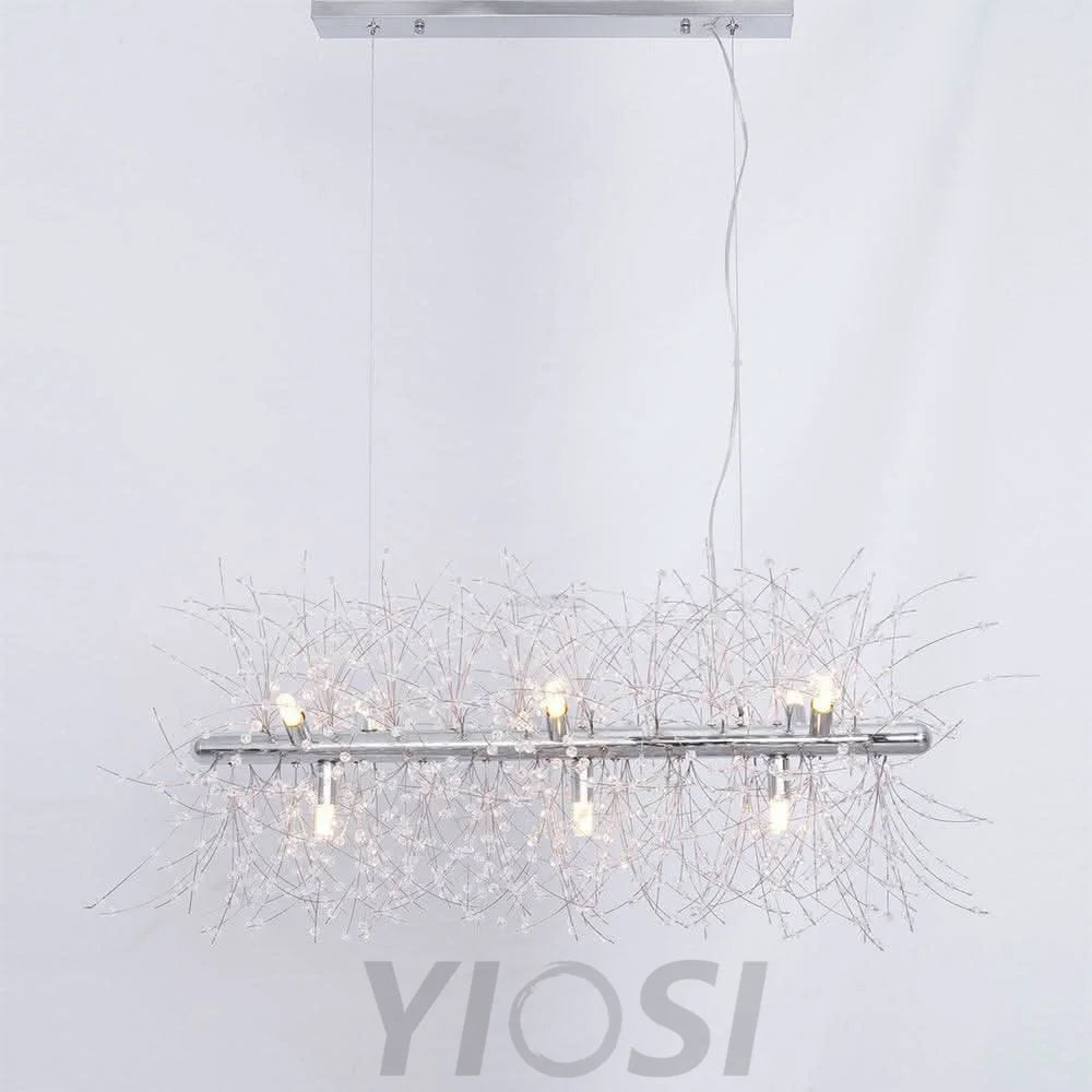 Crystal Dandelion Chandelier with 9/12/16 heads - Yiosilamp