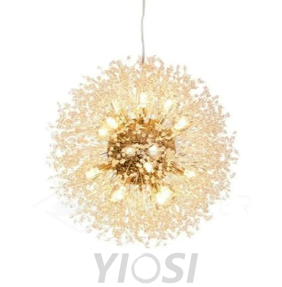 Crystal Dandelion Chandelier with 9/12/16 heads - Yiosilamp