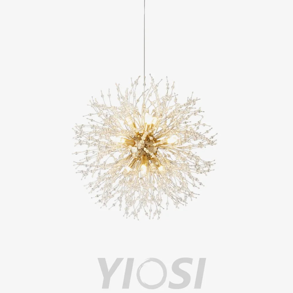 Crystal Dandelion Chandelier with 9/12/16 heads - Yiosilamp