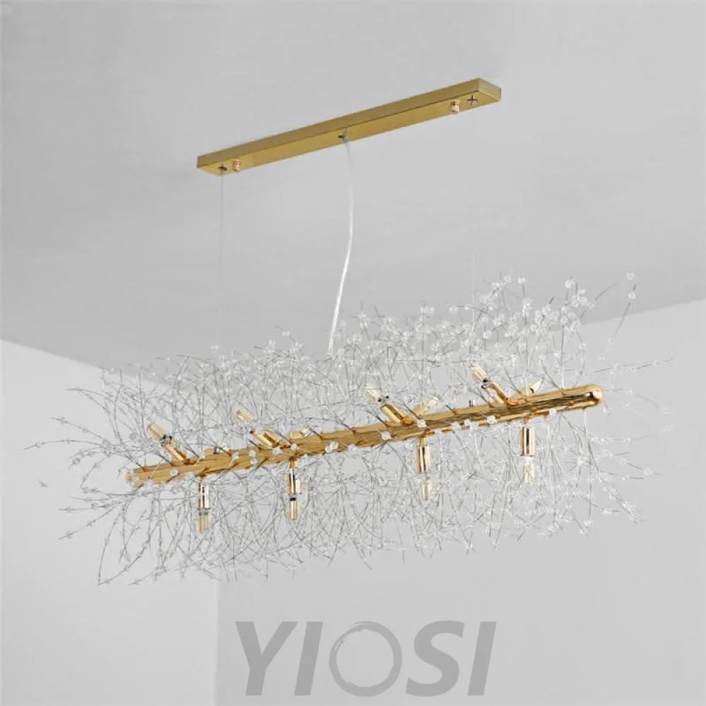 Crystal Dandelion Chandelier with 9/12/16 heads - Yiosilamp