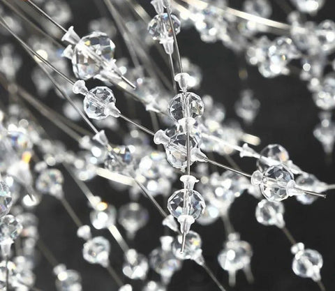 Crystal Dandelion Chandelier with 9/12/16 heads - Yiosilamp