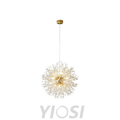 Crystal Dandelion Chandelier with 9/12/16 heads - Yiosilamp