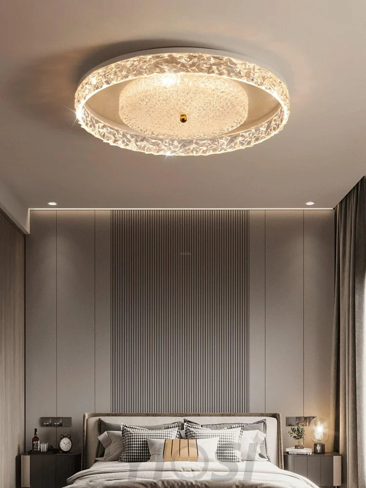 Crystal Embedded Ceiling lamp  Dia 50cm - Flush Mounts-1-Yiosilamp