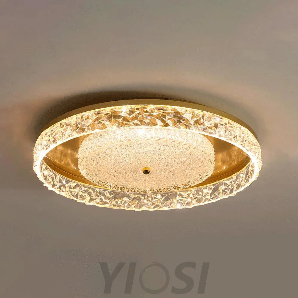 Crystal Embedded Ceiling lamp  Dia 50cm - Flush Mounts-1-Yiosilamp