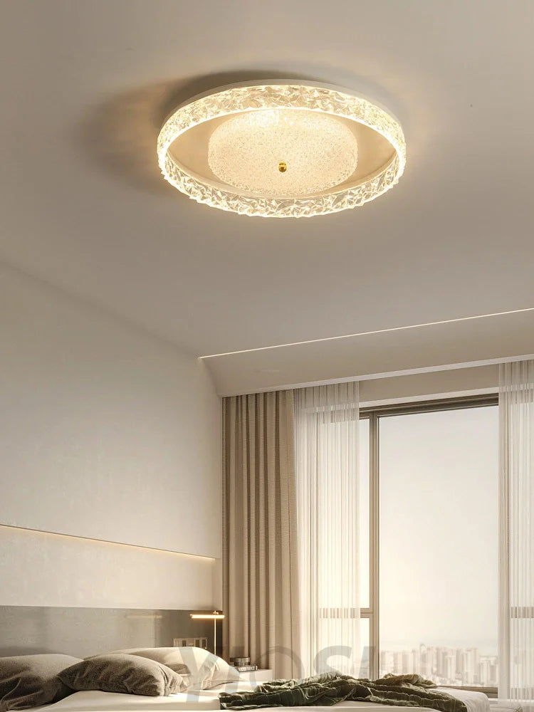 Crystal Embedded Ceiling lamp  Dia 50cm - Flush Mounts-1-Yiosilamp