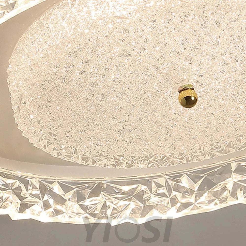 Crystal Embedded Ceiling lamp  Dia 50cm - Flush Mounts-1-Yiosilamp