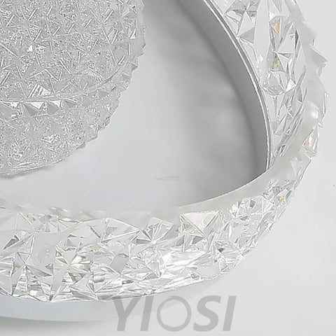 Crystal Embedded Ceiling lamp  Dia 50cm - Flush Mounts-1-Yiosilamp