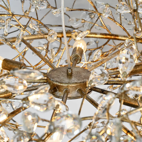 Crystal Flowers Fiore Crown Chandelier Chandelier