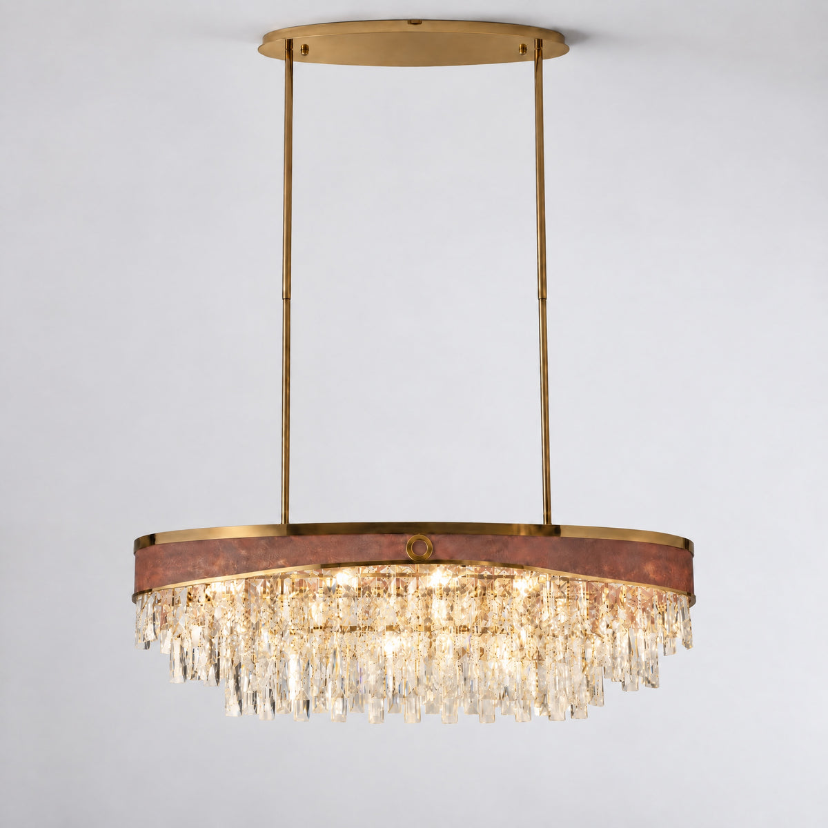 Crystal Rectangular Chandelier