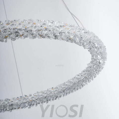 Crystal Ring Chandeliers - Crystals-1-Yiosilamp