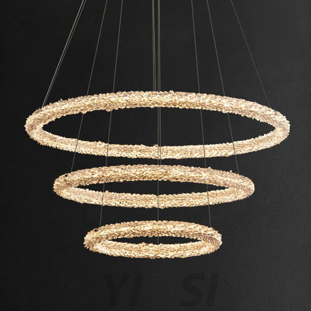 Crystal Ring Chandeliers - Crystals-1-Yiosilamp