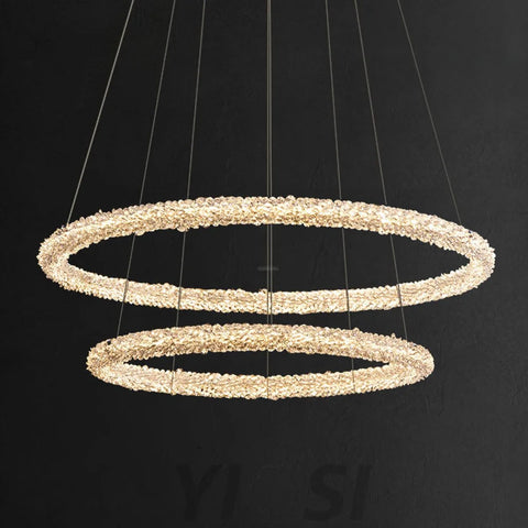 Crystal Ring Chandeliers - Crystals-1-Yiosilamp