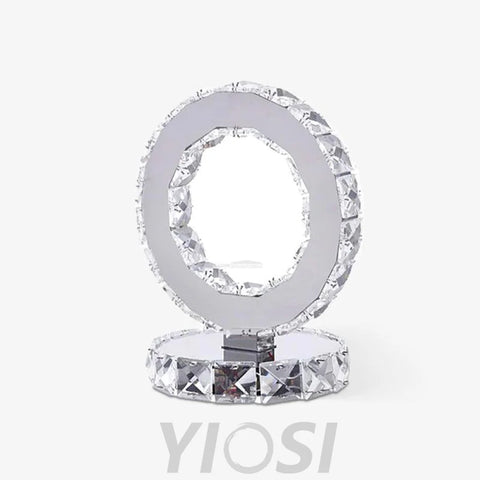 Crystal Rings Table Lamp ∅ 8.3″ - Circle-1-Yiosilamp