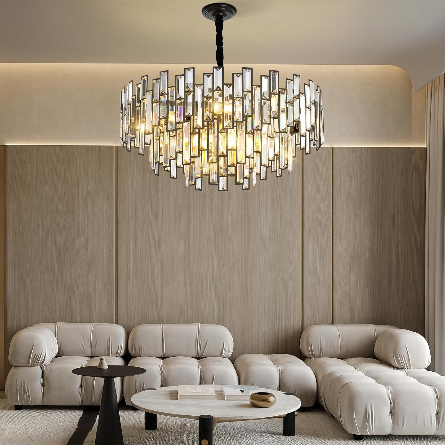 Crystal Round Chandelier