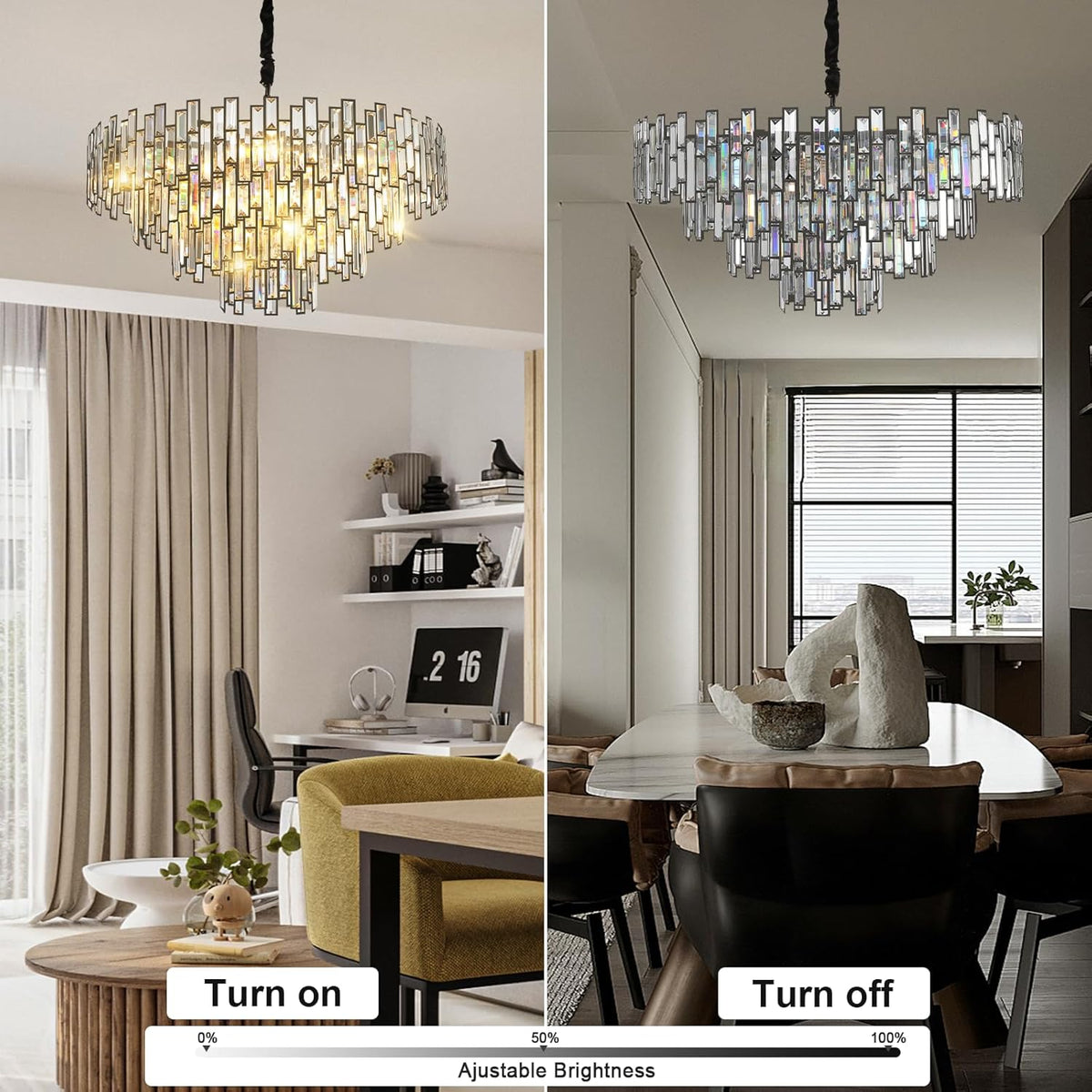 Crystal Round Chandelier