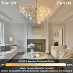 Crystal Round Chandelier