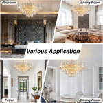 Crystal Round Chandelier