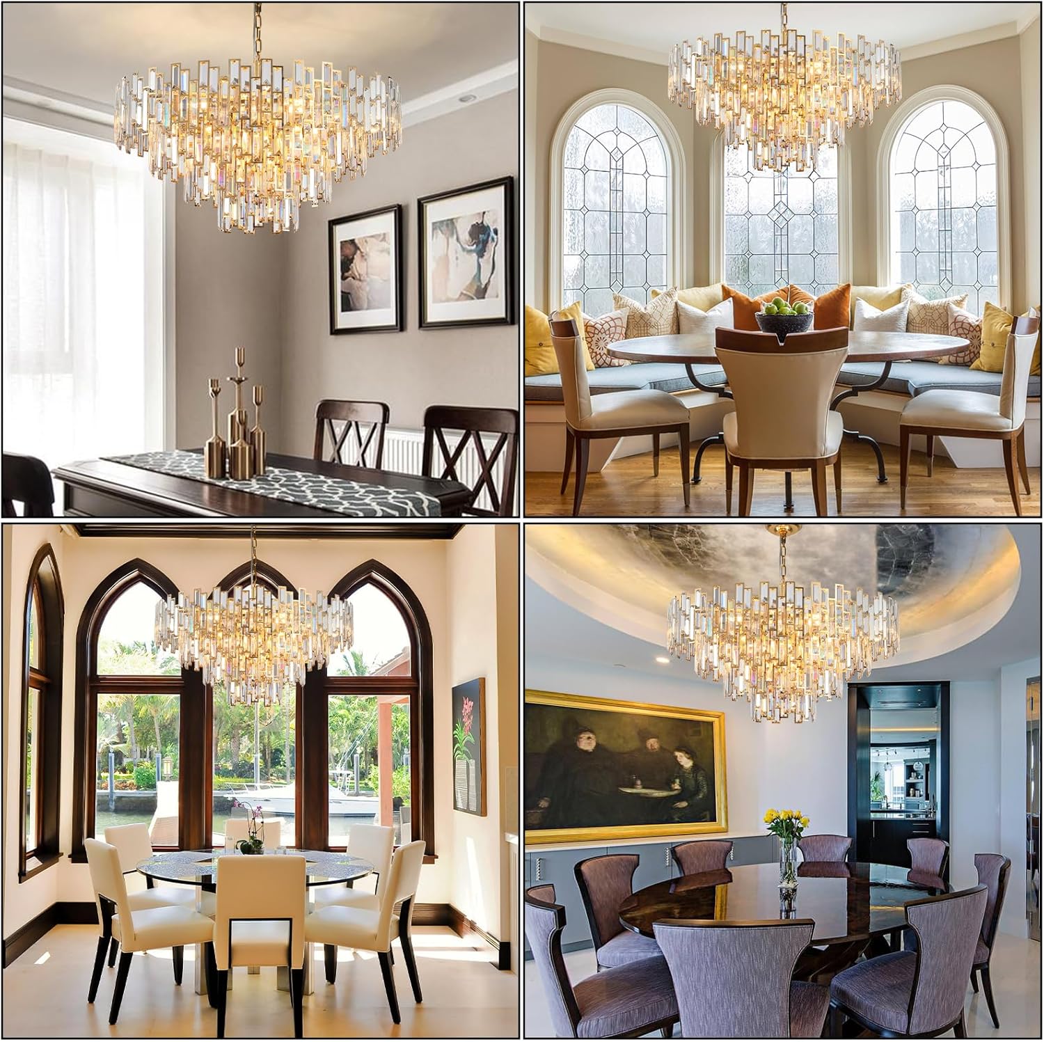 Crystal Round Chandelier