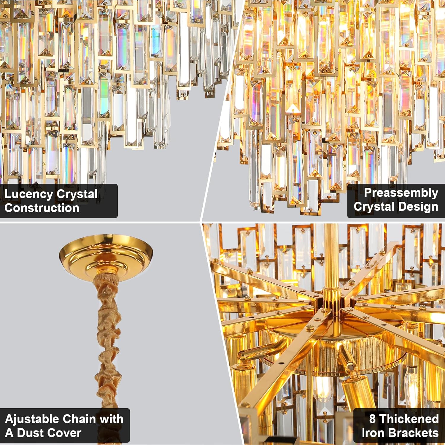 Crystal Round Chandelier