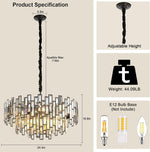 Crystal Round Chandelier