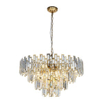Crystal Round Chandelier Gold / 31.5inch