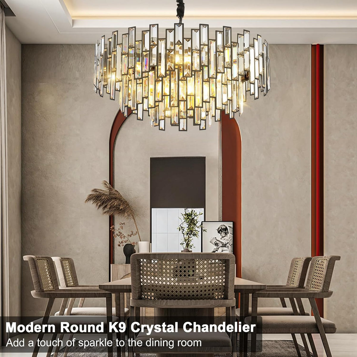Crystal Round Chandelier