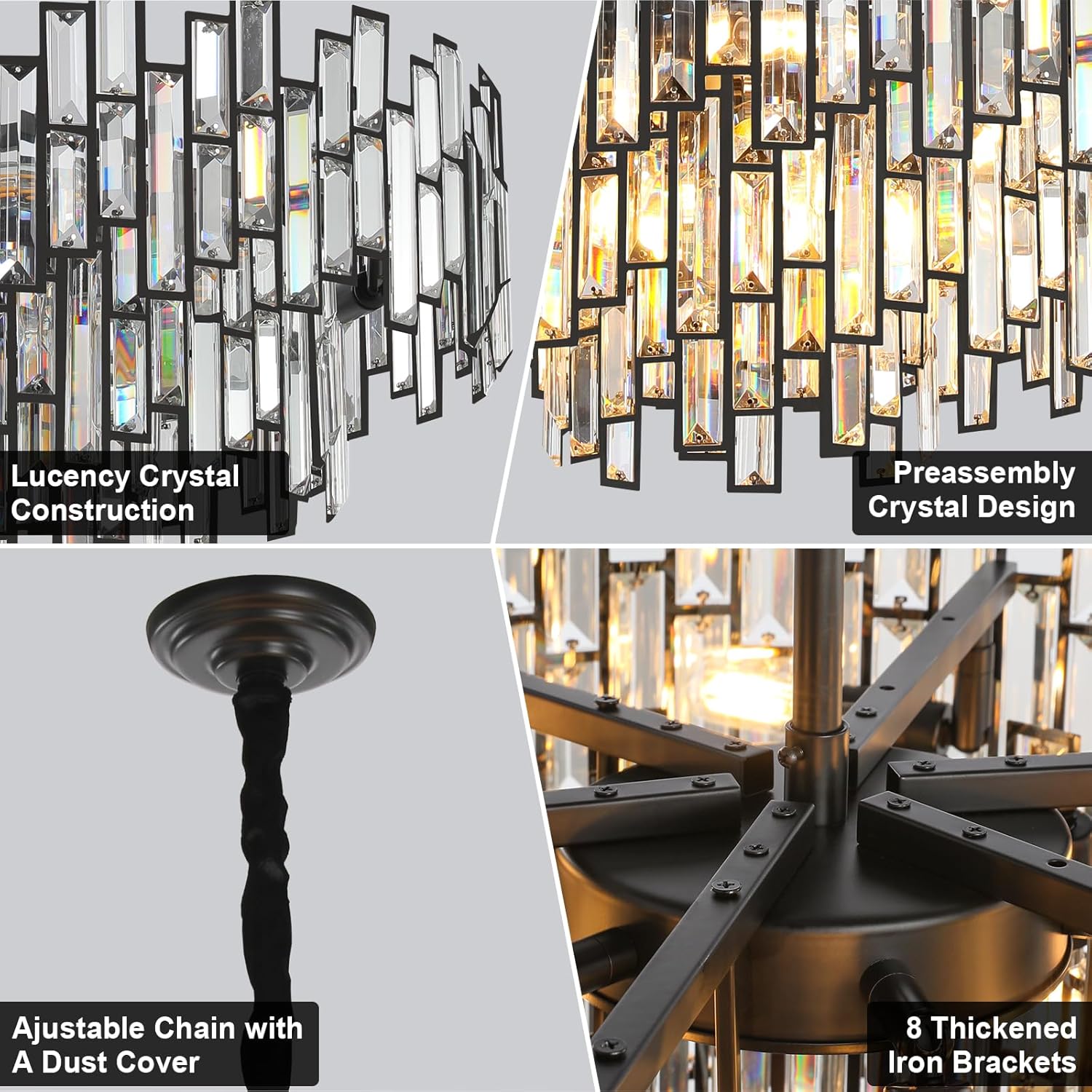 Crystal Round Chandelier
