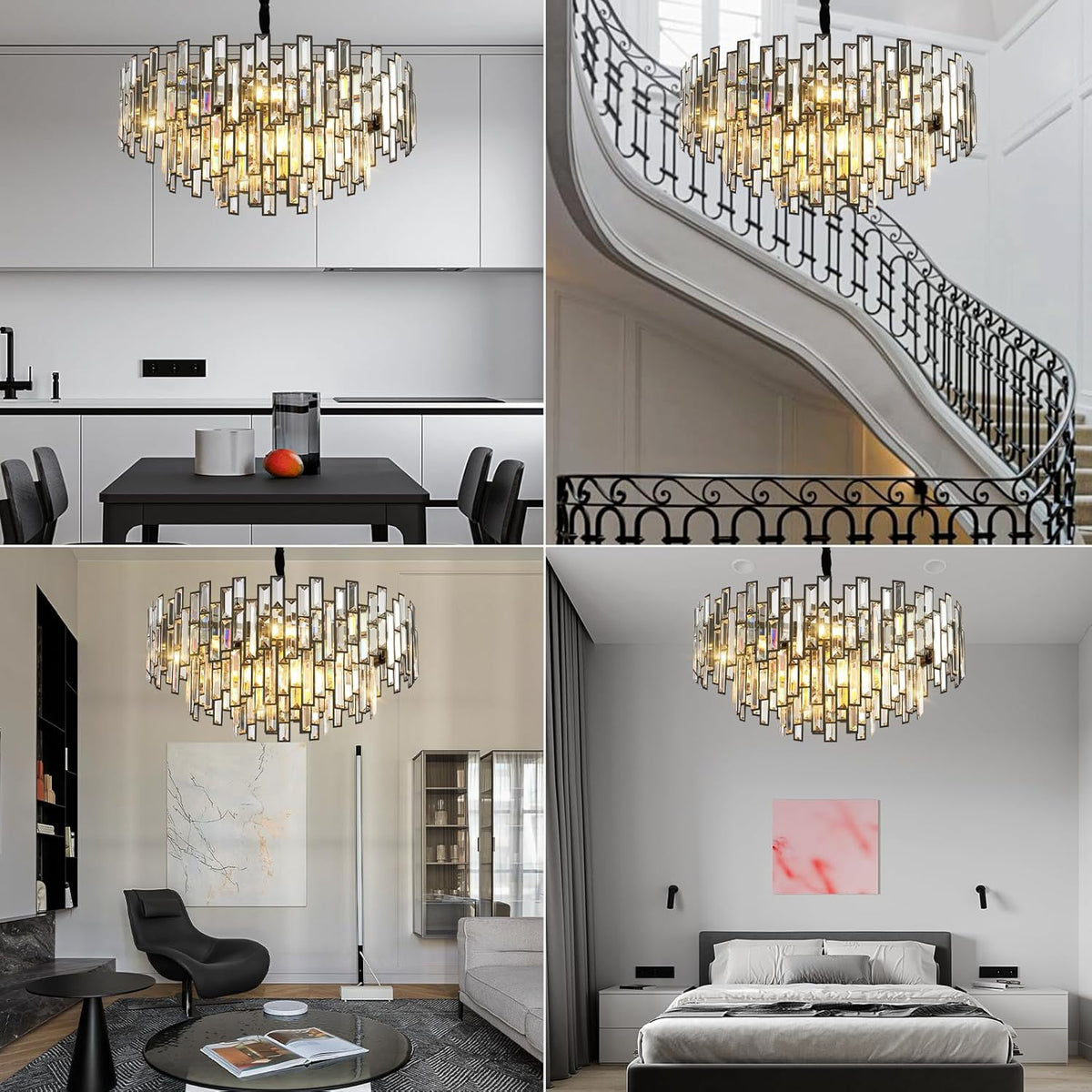 Crystal Round Chandelier