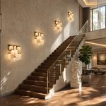 Crystalia Modern Crystal Flush Mount Ceiling Light