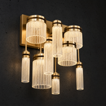 Crystalia Modern Crystal Flush Mount Ceiling Light - main