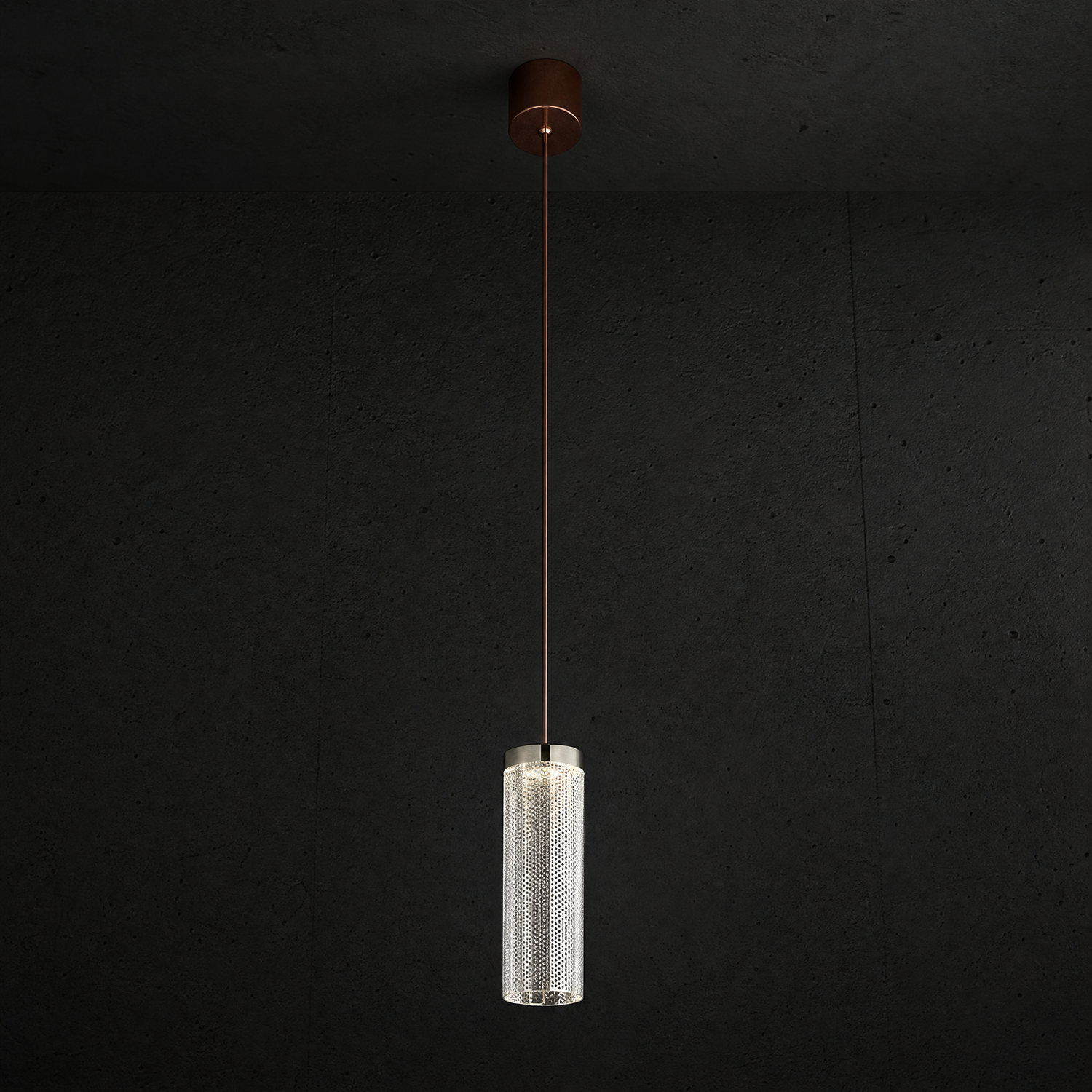 Crystalia Modern Sculptural Pendant Light - main