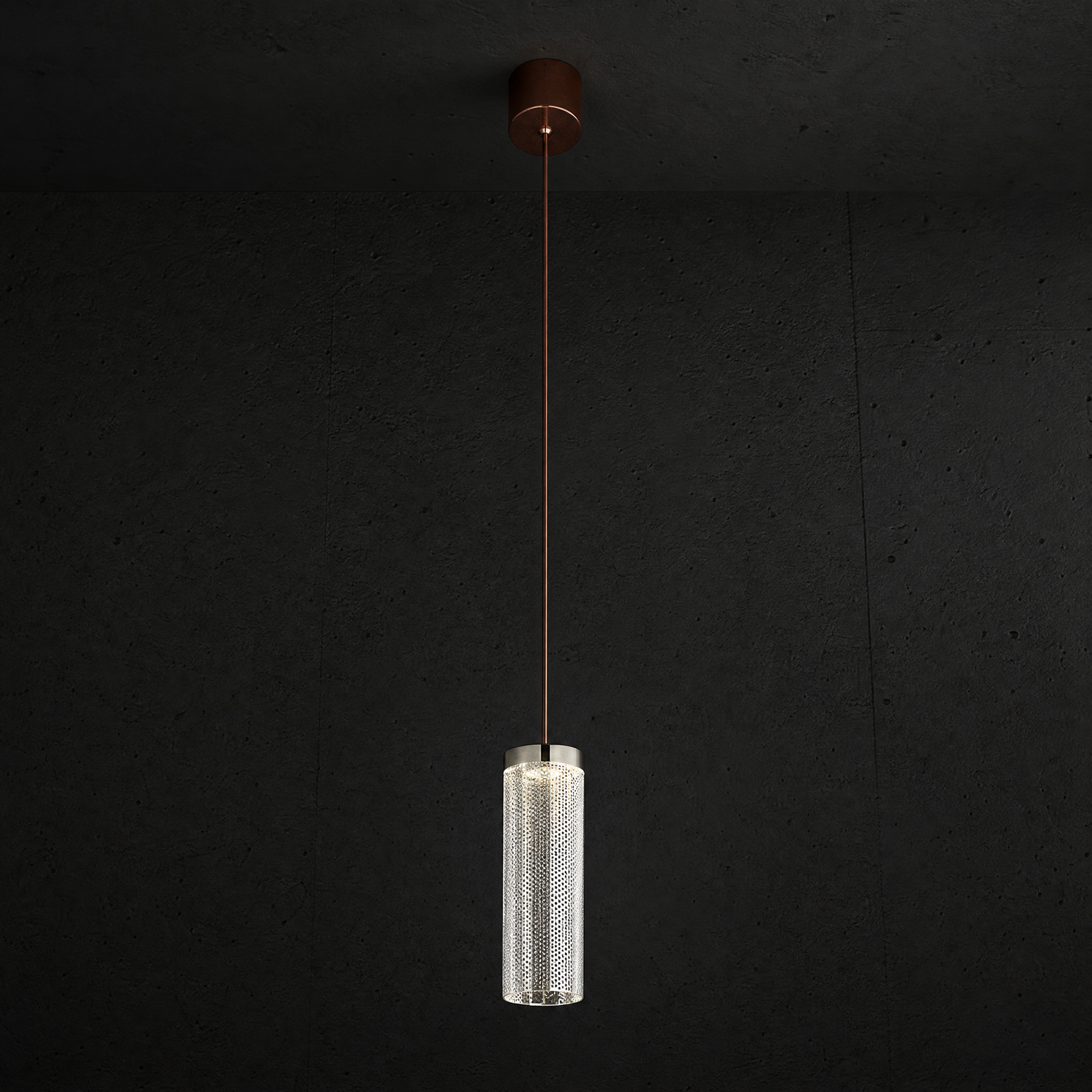 Crystalia Modern Sculptural Pendant Light - main