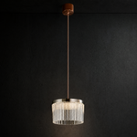 Crystalia Modern Sculptural Pendant Light - main