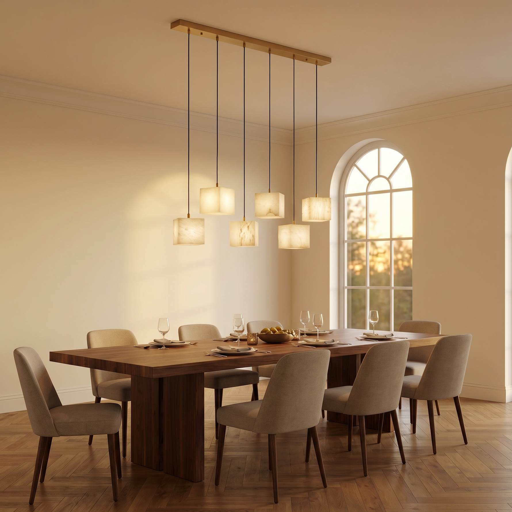 Yiosi Cubo Cube Cluster Linear Pendant Light - Image 4