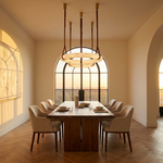 Yiosi Cuoio Ring Leather Pendant Light - Image 4