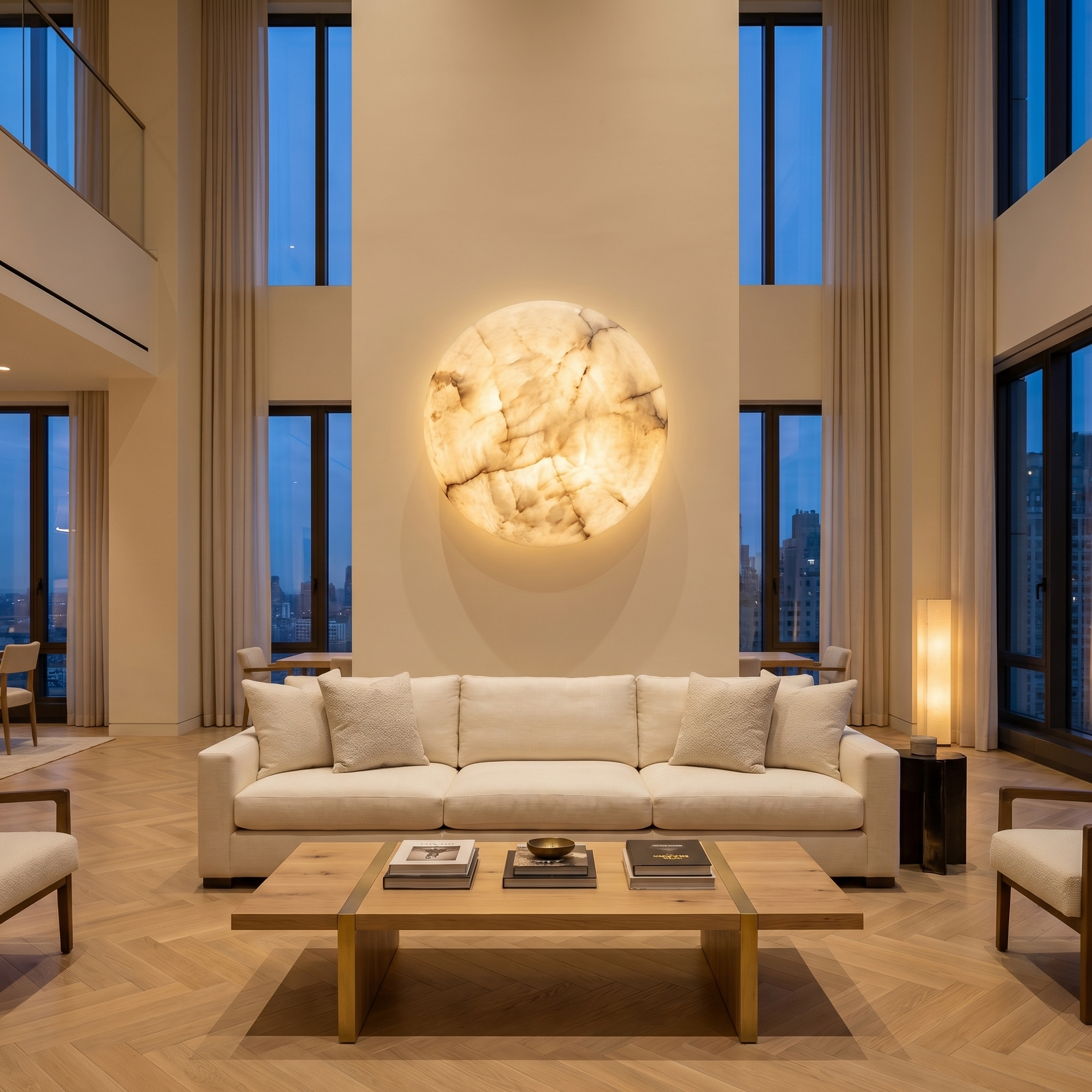 Yiosi Cupola Round Disk Wall Sconce - Image 3