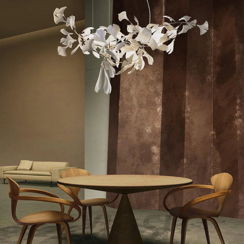 Custom Gingko Chandelier For Living Room Modern Branch